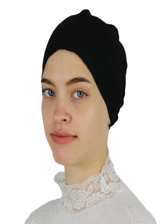 Modefa Non-Slip Cotton Bonnet (Black) - Image 1